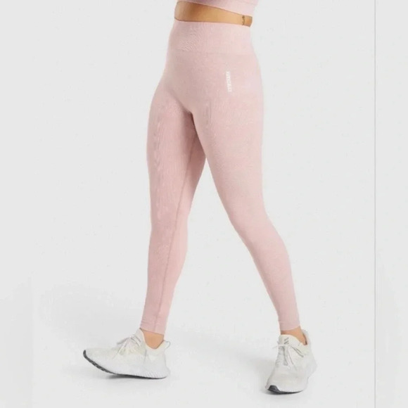 Seamless Pink Leggings - Picture 1 of 5